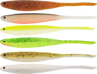 Produktbild von Westin Shadteez Pin-Tail - Gummifisch, Farbe:Ayu Shad, Länge / Gewicht / Packungsinhalt:8cm / 1.4g / 3 Stück