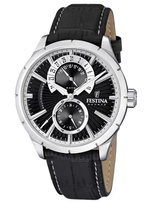 Produktbild von FESTINA Herrenuhr Multifunktionsuhr Quarz Klassik schwarz Klassik Uhr UF16573/3
