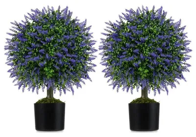 Obrázok produktu pre Sada dvoch umelých topiary stromov