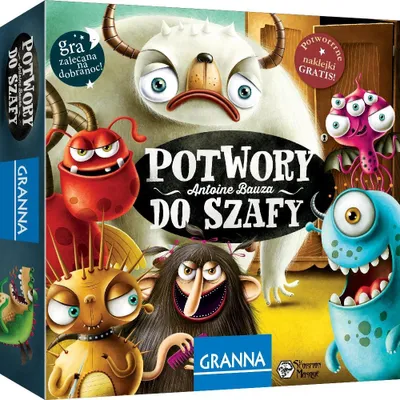 Produktbild von Potwory do szafy Gra