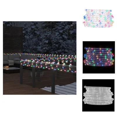 Obrázok produktu pre vidaXL Lanové osvetlenie 1200 LED Viacfarebné 50 m PVC - Vianočné osvetlenie