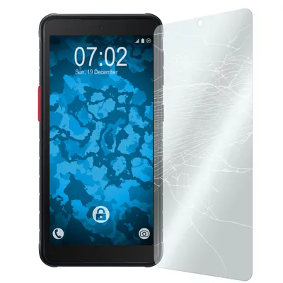 Produktbild von 1er-Pack PhoneNatic Glas-Folie klar  kompatibel mit Samsung Galaxy Xcover 5 - Panzerglas für Galaxy Xcover 5