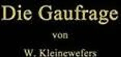 Obrázek produktu pro Die Gaufrage