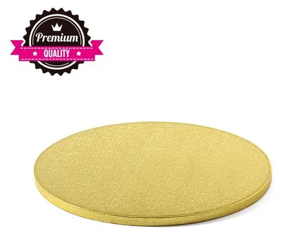Produktbild von Gold Kuchenmatte 30cm Dicke 1,2cm - Decora