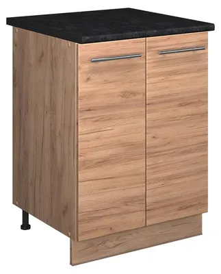Zdjęcie produktu dla Szafka pod zlew Vicco Fame-Line Dąb goldkraft/Dąb goldkraft 60 cm, Model 65234