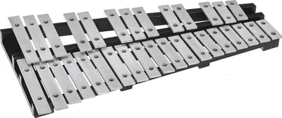 Obrázok produktu pre 32-tónový glockenspiel xylofón so zvončekmi, paličkami, bubeníckymi paličkami a taškou