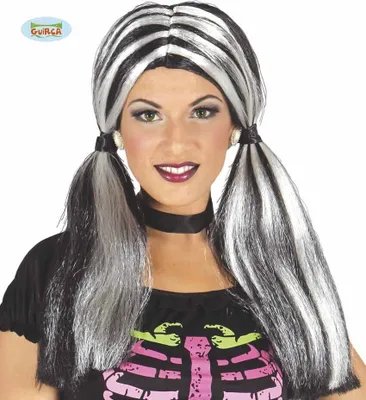 Produktbild von Hexen Perücke mit Zöpfen für Damen