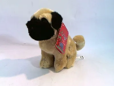 Produktbild von Sitzender Mops Hund 20cm 13472 14535