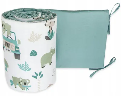 Produktbild von 180x30cm Bettumrandung für 120x60cm Gitterbett