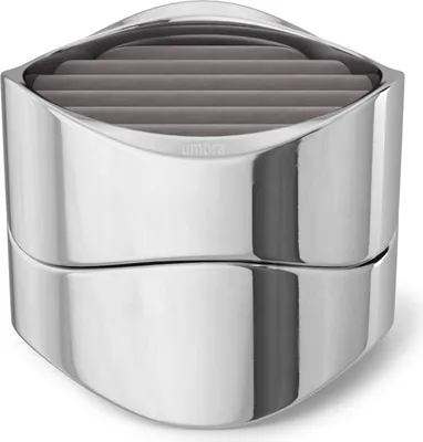 Obrázok produktu pre Umbra Mavy, Organizér na šperky, Chróm, Hliník, Zamat, Aluminium 98%, Velvet 2%, Zamat, 100 mm