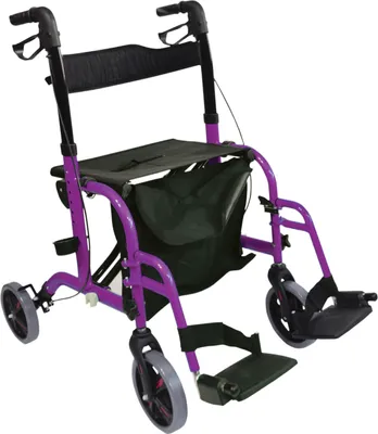 Produktbild von Aidapt Rollstuhl - Rollator - Lila