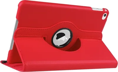 Produktbild von Mobigear DuoStand iPad Mini 4 (2015) Hülle Drehbare Klapphülle - Rot