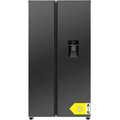 Produktbild von Bomann® Side by Side Kühlschrank | Wasserspender mit Tank |  | 177cm | NoFrost | 5 Jahre Kompressor | SBS 7367 dark inox
