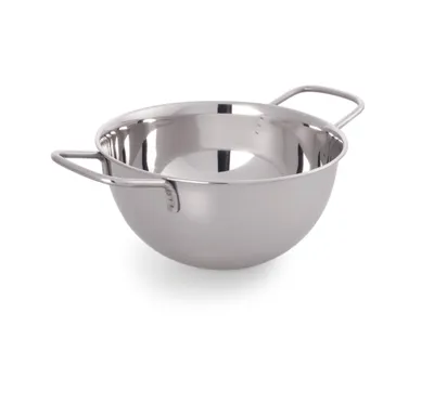Produktbild von Rührschüssel / Schneeschlagkessel, CNS, mit Griffen, 2,5 Liter oder 3,8 Liter Inhalt wählbar : Ø 20 cm, 2,5 Liter Variante: Ø 20 cm, 2,5 Liter