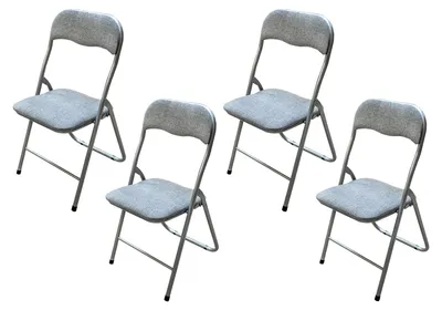 Produktbild von Klappstuhl 4er Set Dima Fabric Grau