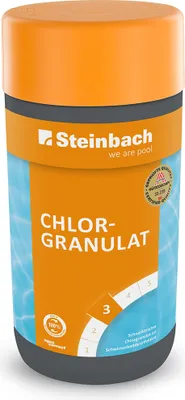 Produktbild von Steinbach Poolpflege Chlorgranulat 1 kg, Chlorprodukt