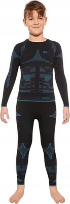 Produktbild von Gatta Active, Thermounterwäsche Kinde, 2er Set, Jungen, Dunkelblau, 134-140