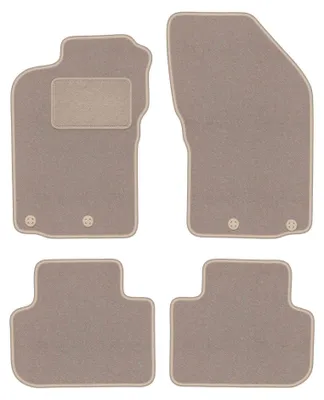 Immagine prodotto di Tappetini in moquette per Alfa Romeo 147 2000-2010 (hatchback) – set 4 pezzi, beige, su misura – Wielganizator LUX