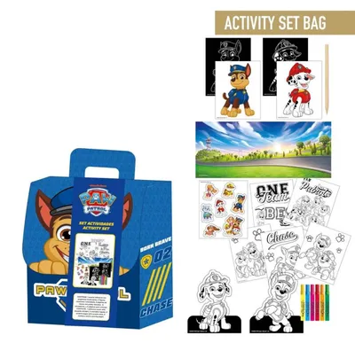 Immagine prodotto di Set di zaini da colorare Paw Patrol