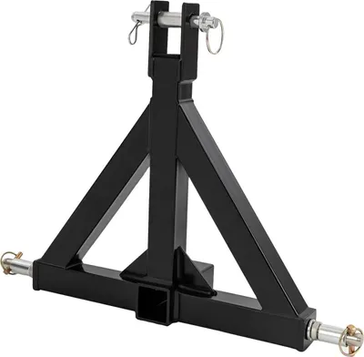 Image de Triangle d'attelage avec boulons - Attelage 3 points - Pour tracteur compact - Montage sur tracteur - Dispositif d'attelage