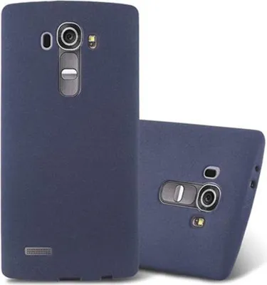 Produktbild von Cadorabo Schutzhülle für LG G4 / G4 PLUS Hülle in Blau Handyhülle TPU Etui Cover Case