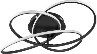 Produktbild von LED Deckenleuchte, schwarz-matt, 60 cm