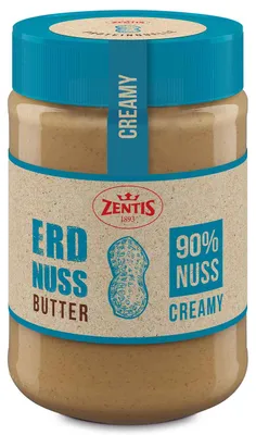 Produktbild von Zentis Erdnussbutter Creamy 350g