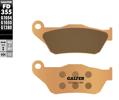 Produktbild von Galfer Bremsbeläge - Sintermetall