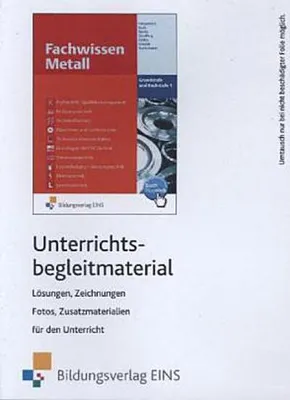 Produktbild von Fachwissen Metall . Unterrichtsbegleitmaterial auf CD-ROM