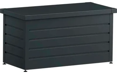 Produktbild von Aufbewahrungsbox Auflagenbox Hörmann EcoStar Euroline 400 l 136 x 67,2 x 72,5 cm RAL 7016 anthrazit