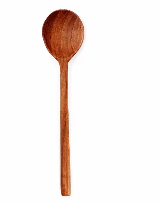 Image de Bazar Bizar Cuillère bois de teck marron 19x4x1cm