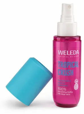 Image de Brume parfumée pour le corps et les cheveux Weleda « Tropical Crush » 95 ml