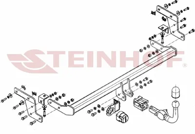 Produktbild von Z547481 Anhängerkupplung passend für PEUGEOT 207 SW 2007-2015 abnehmbar