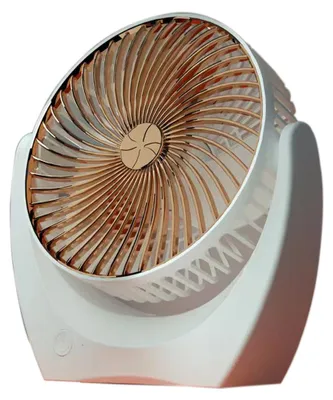 Obrázek produktu pro Mini ventilátor, dobíjecí, přenosný, napájený přes USB, ideální pro cestování, kempování a kancelář