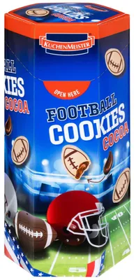 Produktbild von KuchenMeister Football Cookies Cocoa 75g