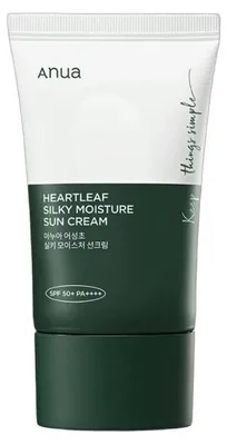 Obrázok produktu pre Anua Heartleaf hodvábne hydratačný krém na opaľovanie SPF 50+ PA++++