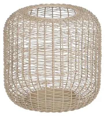 Produktbild von Laterne 19,5 x 19,5 x 18,5 cm Kerzenhalter Creme Eisen