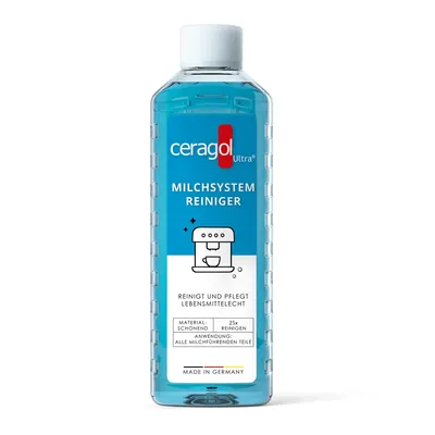 Produktbild von ceragol ultra  Milchsystemreiniger - Milchschaumreiniger für Kaffeevollautomaten, Milchaufschäumer, Sahnespender, 500ml
