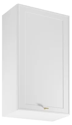 Obrázek produktu pro Vysoká horní kuchyňská skříňka SALERNO - šířka 60 cm, bílá