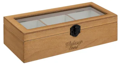 Obrázok produktu pre Šperkovnica BE VINTAGE, 3 priehradky, 25 x 6,8 x 10,5 cm