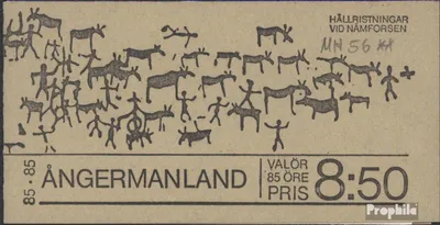 Produktbild von Briefmarken Schweden 1975 Mi MH56 (kompl.Ausg.) postfrisch Ängermanland