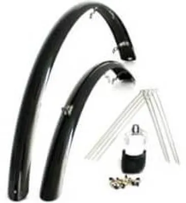 Zdjęcie produktu dla Zestaw błotników Eurofender Elegance 58 mm 26 czarny