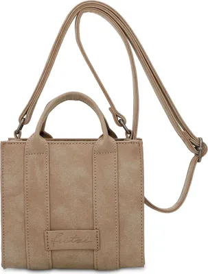 Image de Fritzi aus Preußen sac à épaule bandoulière sac à main Fritzi Square Vintage Crossbody Bag Taupy taupe