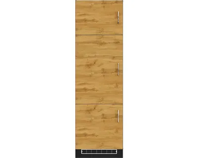 Produktbild von Held Möbel Kühlumbauschrank für 88er Einbaukühlschrank Sorrento BxTxH 60 x 60 x 200 cm eiche hell matt zerlegt Anschlag