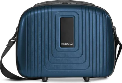 Produktbild von REDOLZ Essentials 14 Beauty Case Dark Blue Metallic dunkelblau