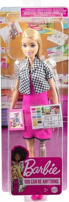 Produktbild von Barbie Karriere Innenarchitektin Puppe HCN12 DVF50 MATTEL