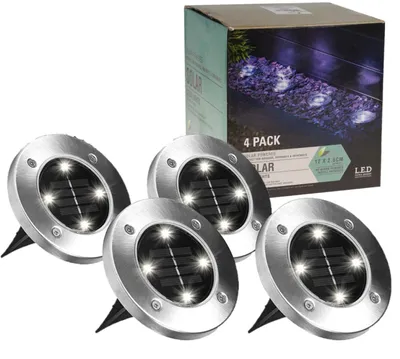 Produktbild von Martom Solar Bodenleuchte LED Garten Beleuchtung 4er Set