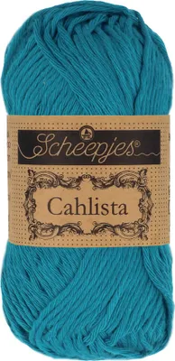 Produktbild von Scheepjes Cahlista 50g (400) Petrol Blue