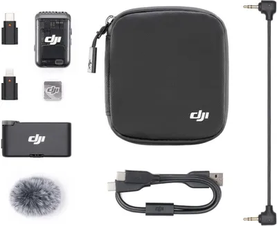 Immagine prodotto di DJI Mic 2 Microfono Microphone Wireless 1 TX + 1 RX Nero