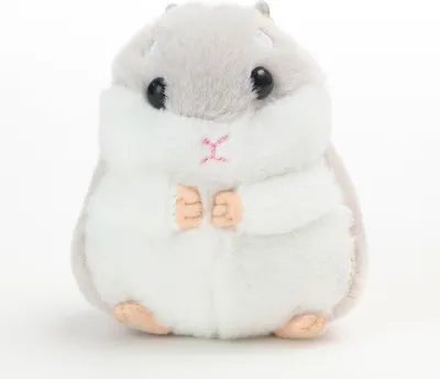 Produktbild von Niedlicher Plüsch-Hamster-Puppen-Schlüsselanhänger, Kuscheltiere, Schlüsselanhänger, Anhänger für Handtasche